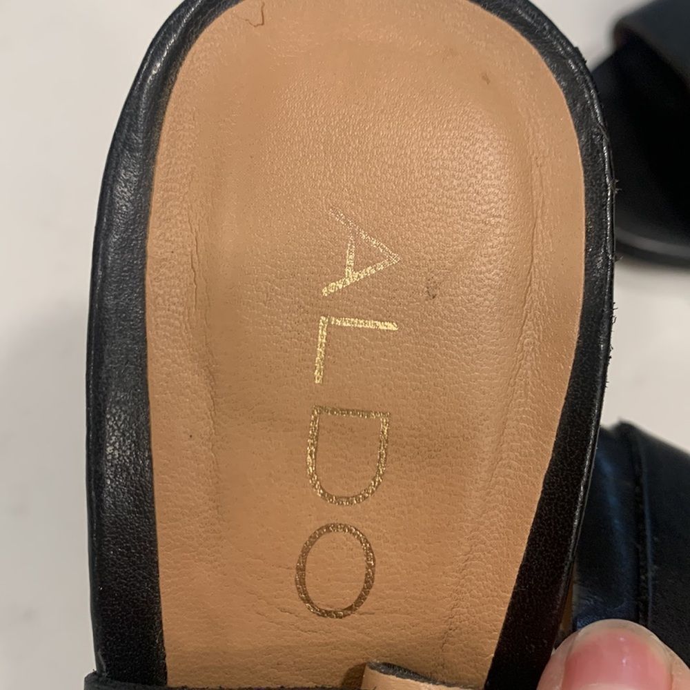 Aldo high heel booty shoes size 7 EUC - Picture 8 of 12